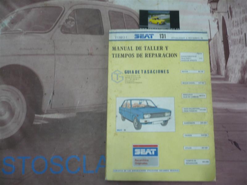 L95 MANUAL DE TALLER ORIGINAL SEAT 131