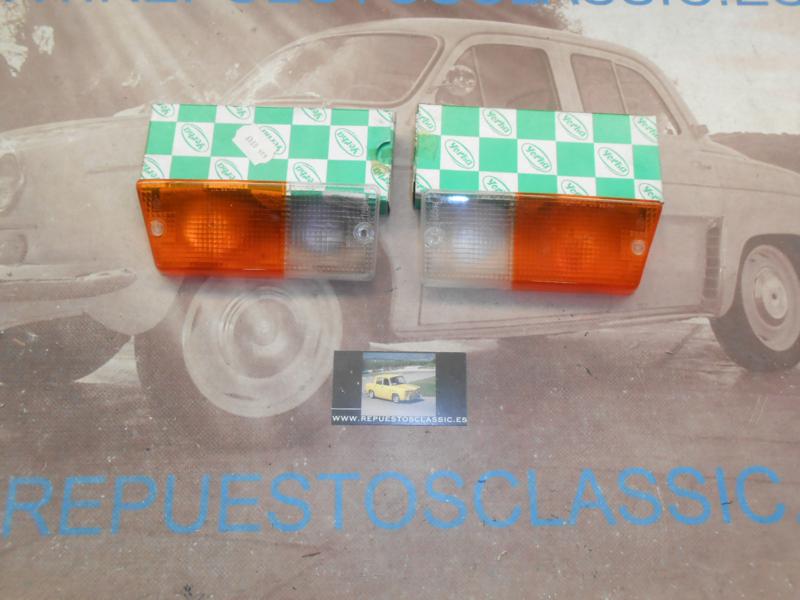 IRE89 JUEGO TULIPAS PILOTOS DELANTEROS RENAULT 5 MODERNO DESDE EL 81 PRIMERAS MARCAS
