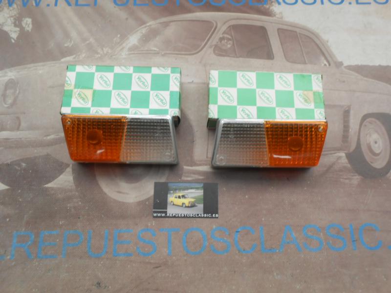 IRE134 JUEGO TULIPAS PILOTOS DELANTEROS RENAULT 6 1ª SERIE YORKA