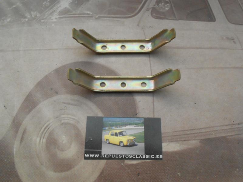 IRE147 JUEGO GARRAS SUJECION PILOTOS TRASEROS RENAULT 6 2ª SERIE
