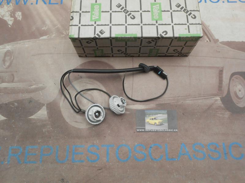 IRE149 PORTALAMPARAS CON CABLEADO PILOTO DELANTERO RENAULT 6 2ª SERIE