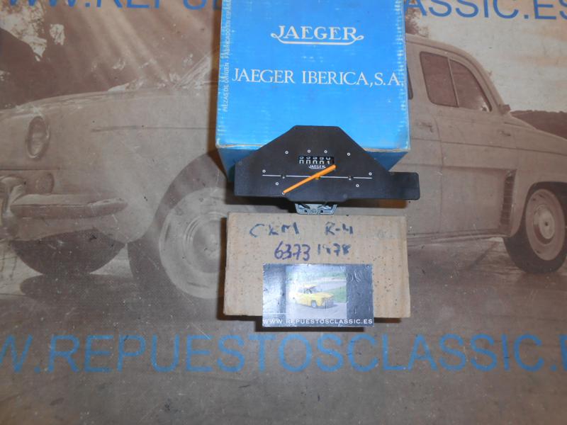 CK20 VELOCIMETRO CUENTAKILOMETROS RENAULT 4 MODELO 78 , JAEGER 6373