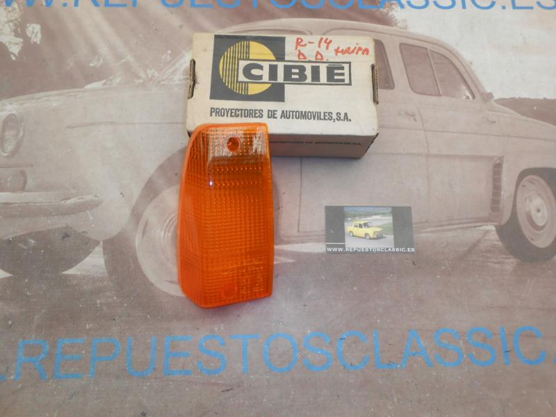 IRE209 TULIPA PILOTO DELANTERO DERECHO RENAULT 14 , CIBIE VALEO 061606