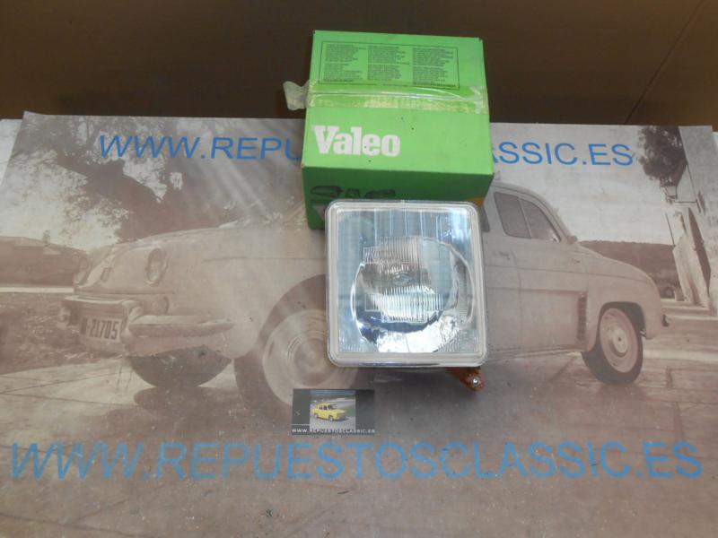 IRE215 OPTICA FARO INTERIOR IZQUIERDO LUZ LARGA H1 RENAULT 12 TS 1ª SERIE ->77  PASA - VALEO 061708