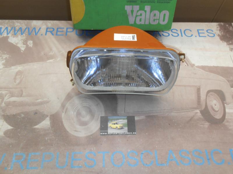 IRE224 OPTICA FARO RENAULT 10 , 12 , 15 , 16 , AUSTIN VICTORIA , CIBIE FOCO EUROPEO ( CRISTAL CONCAVO )