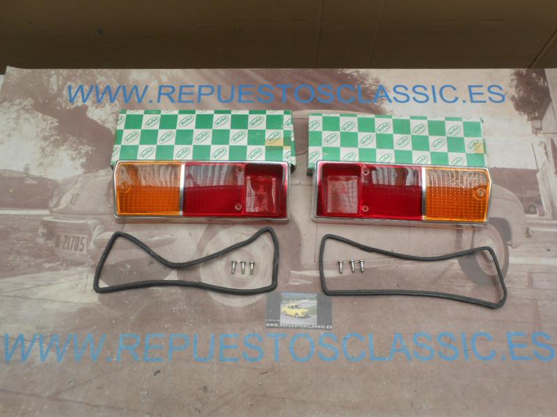 IRE290 JUEGO TULIPAS PILOTOS TRASEROS RENAULT 12 SUPER 71->76 , ALPINE A310 1600 , YORKA
