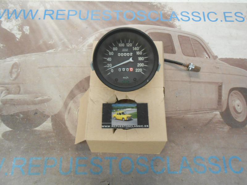 CK36 VELOCIMETRO CUENTAKILOMETROS SEAT 124 SPORT 1600, 1800 VEGLIA REF. SEAT FC940.000.03