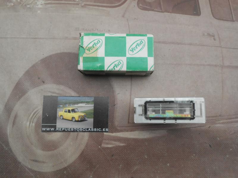 IRE318 PILOTO LUZ MATRICULA RENAULT 19 , CLIO 90-> , MEGANE , LAGUNA YORKA REF. 7700796162