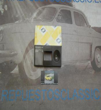 OR317 TULIPA PLAFON LUZ CORTESIA DOBLE RENAULT 19 , SUPERCINCO ORIGINAL RENAULT COLOR MARRON