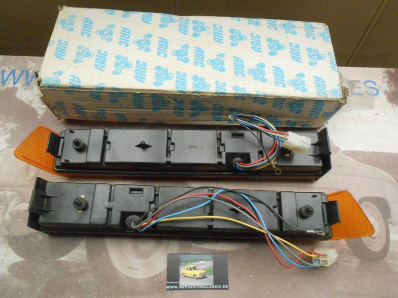 ISE669 JUEGO PILOTOS TRASEROS CON MARCHA ATRAS Y ANTINIEBLA SEAT RITMO