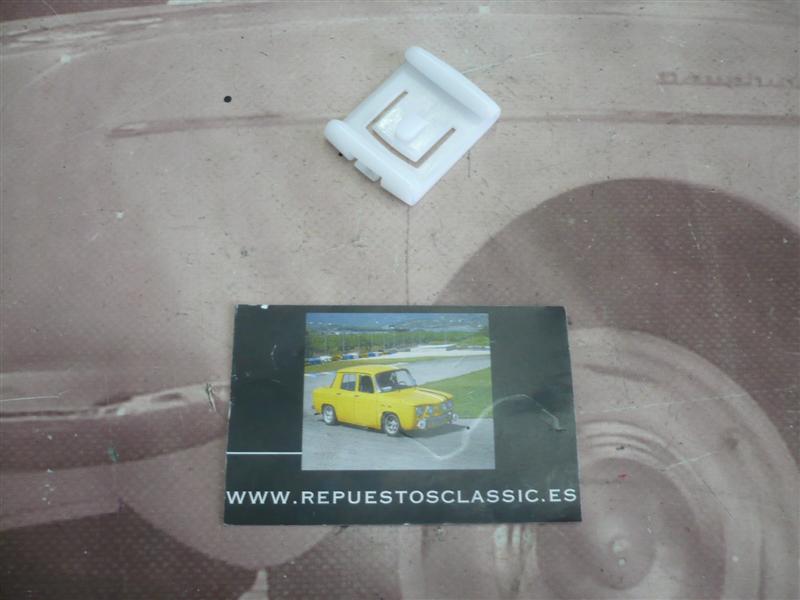 VW81760 GRAPA GUIA ASIENTOS VOLKSWAGEN GOLF MKI, MKII, MKIII, JETTA 191881213