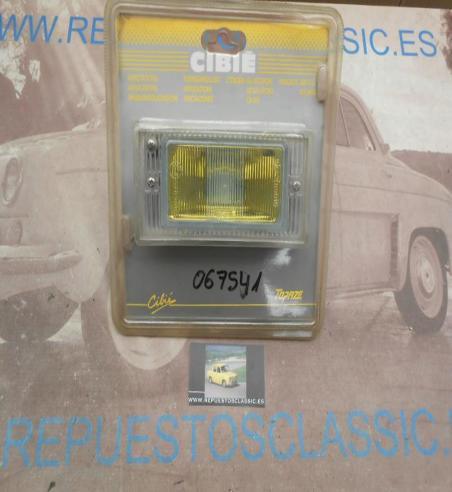 80P8 FARO ANTINIEBLA AMARILLO PEUGEOT 205 , 309 GTI , 405 MI16 , CITROEN AX , CX , BX , CIBIE - VALEO 067541