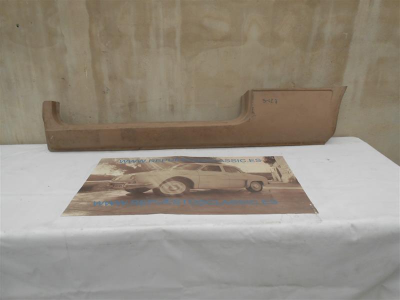 TAL09 FALDON BAJO PUERTA, TALONERA IZQUIERDA SEAT 127 ORIGINAL SEAT