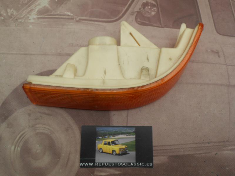10P11 PILOTO DELANTERO IZQUIERDO AMBAR RENAULT SUPERCINCO TODOS LOS MODELOS CON PEQUEÑO DEFECTO