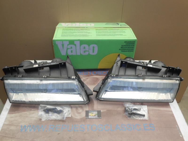 IC166P4 JUEGO FAROS DELANTEROS CITROEN XM (89-93) VALEO 082653 / 082654