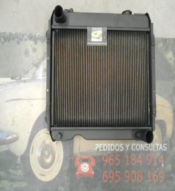 N52245 RADIADOR MOTOR RENAULT 8, 10, ALPINE A110 TOTALMENTE EN COBRE