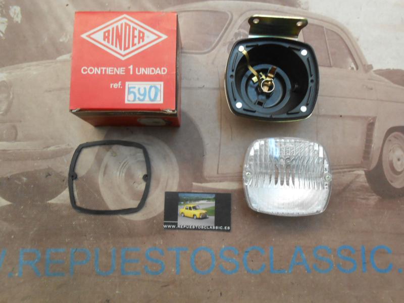 118P8 PILOTO COLGANTE UNIVERSAL MARCHA ATRAS RINDER 590 110x110mm118P8 PILOTO COLGANTE UNIVERSAL LUZ MARCHA ATRAS RINDER 590