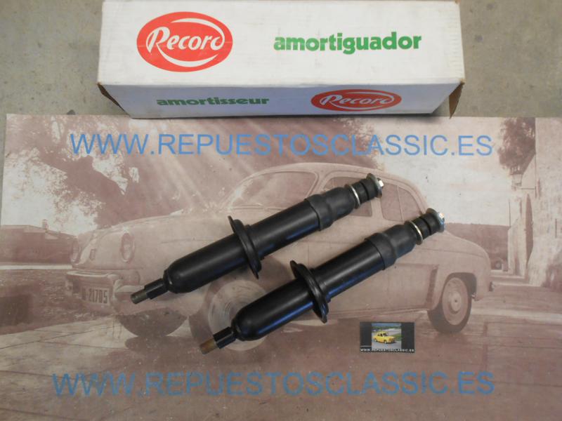 AM125P2 JUEGO AMORTIGUADORES DELANTEROS RENAULT 12 >72 RECORD 202056 DOBLE EFECTO