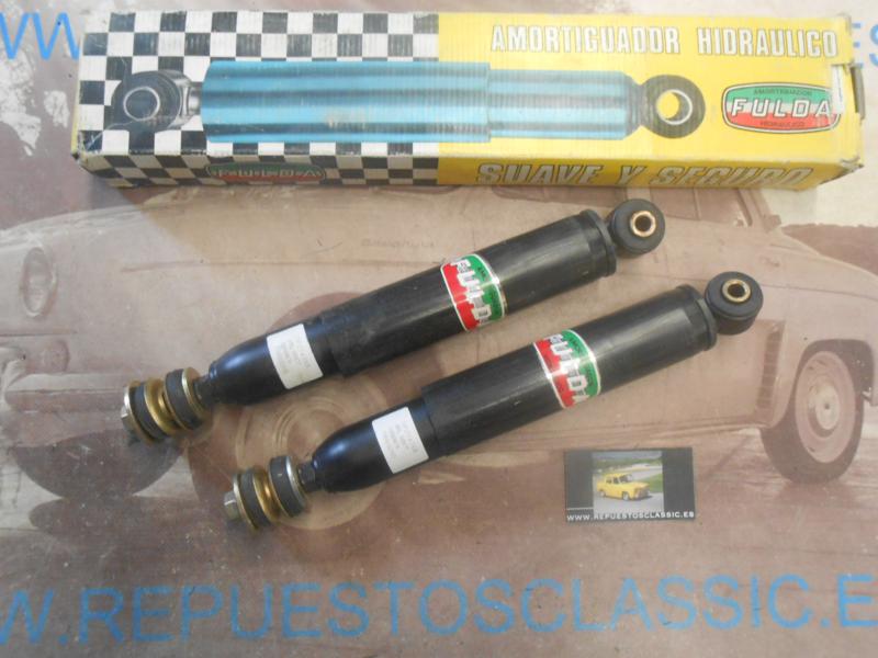 AM200P2 JUEGO AMORTIGUADORES TRASEROS OPEL KADETT FURGONETA , FULDA OP274265 FU426