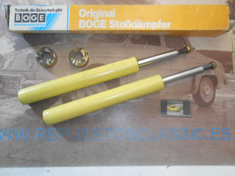 AM203P2 JUEGO AMORTIGUADORES DELANTEROS VOLKSWAGEN PASSAT B3 88->96 , BOGE 32810F TURBO GAS