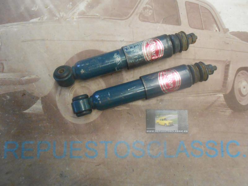 AM315P3 JUEGO AMORTIGUADORES DELANTEROS SIMCA 1000 TODOS LOS MODELOS , RECORD 1188 REFORZADOS