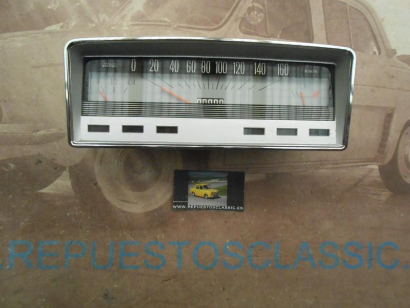 CK07 CUADRO CUENTAKILOMETROS SEAT 124 1ª SERIE