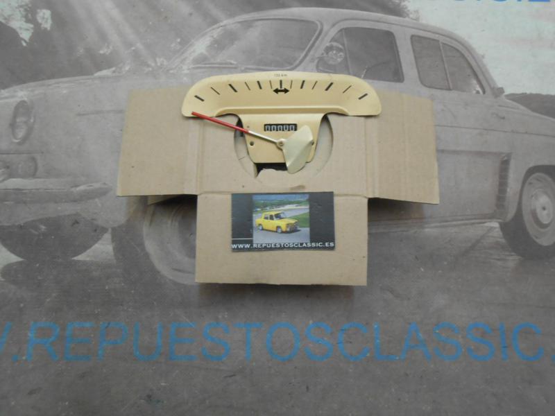 CK71 VELOCIMETRO CUENTAKILOMETROS RENAULT DAUPHINE , ONDINE , GORDINI 130 Km/h , JAEGER 6031