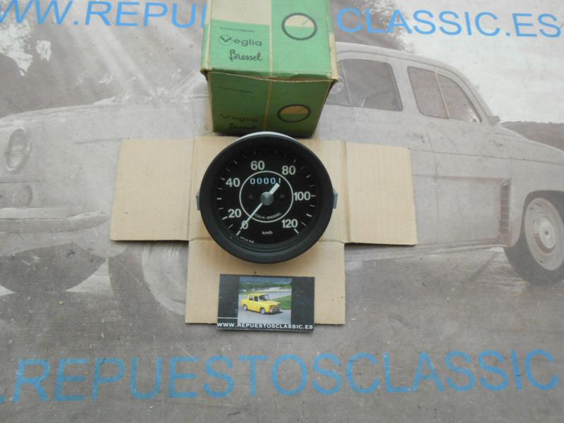 CK74 VELOCIMETRO CUENTAKILOMETROS CAMION BARREIROS SERIE 200 , AVIA A-73 , M-73 , DIAMETRO 100 mm  ,120 KM/H , VEGLIA 411427