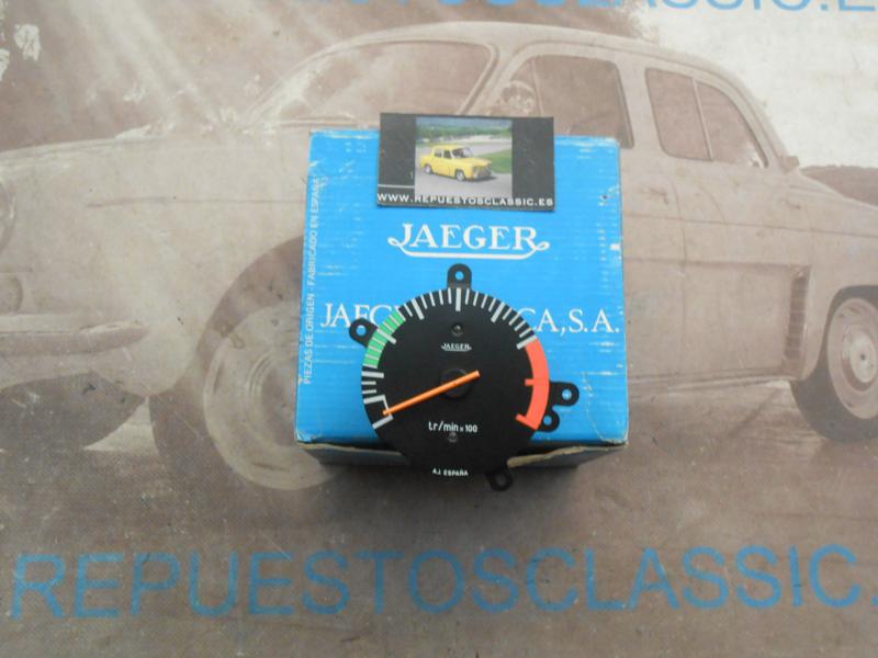 CK96 CUENTARREVOLUCIONES ELECTRONICO RENAULT 14 GTS MODELO 81 , JAEGER 6554