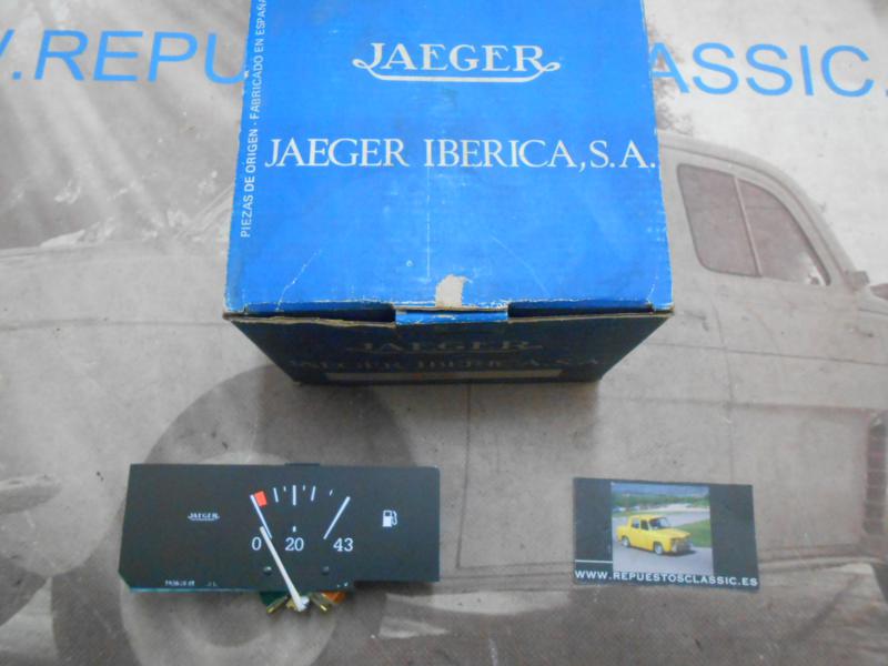 CK203 RELOJ NIVEL COMBUSTIBLE RENAULT SUPERCINCO TL , JAEGER 6705 - 193678.01 REF. ORIGEN 7701031001