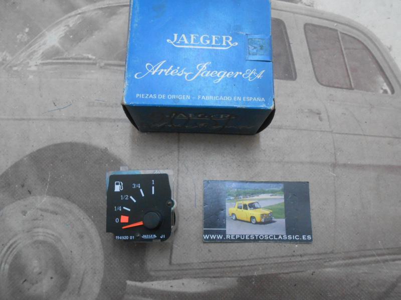 CK204 RELOJ NIVEL COMBUSTIBLE RENAULT SUPERCINCO GTL/GTS , JAEGER 6715 - 194920.01 REF. ORIGEN 7701030871