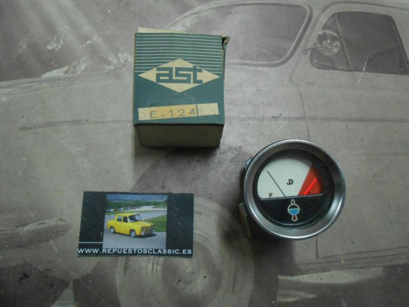 CK263 RELOJ INDICADOR TEMPERATURA TRACTOR JOHN DEERE 2030 , EBRO , AST DE12464 , 52mm