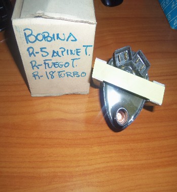 BOBINA RENAULT 5 ALPINE TURBO, 18 TURBO, FUEGO TURBO
