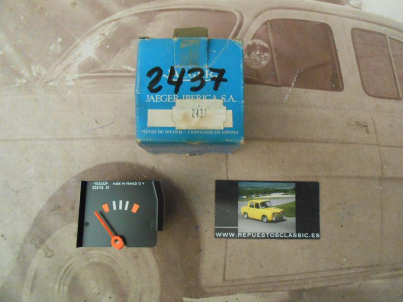 CK309 RELOJ AMPERIMETRO VOLTIMETRO CUADRO TALBOT HORIZON GLS , JAEGER 2437 - 323178.01