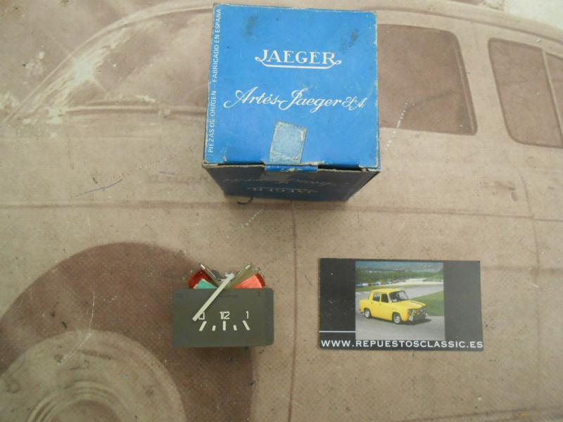 CK357 RELOJ NIVEL COMBUSTIBLE RENAULT 6 , JAEGER 6038 REF. ORIGEN 7701003477