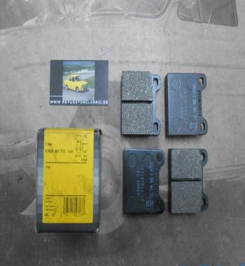 14BOSCH 0986461731 JUEGO PASTILLAS FRENO TRASERO OPEL, MASERATI, PORSCHE, MERCEDES, BMW, ALFA ROMEO, AUDI, FORD , ESPESOR 15mm