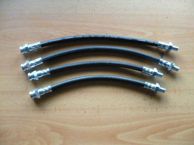 SI004KIT JUEGO LATIGUILLOS DELANTEROS Y TRASEROS RENAULT 8, 10, ALPINE A110, GORDINI, 4CV (56-61)