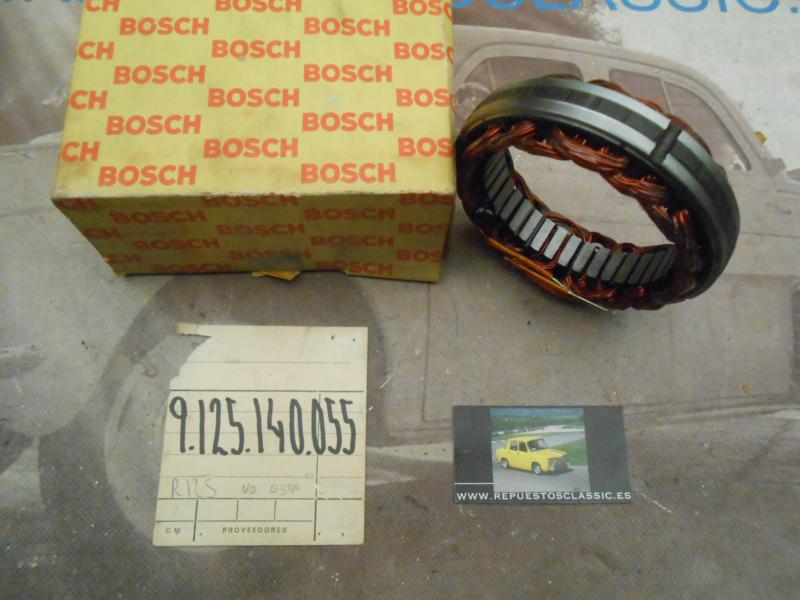 257P3 BOSCH 9125140055 ESTATOR ALTERNADOR RENAULT 12 S