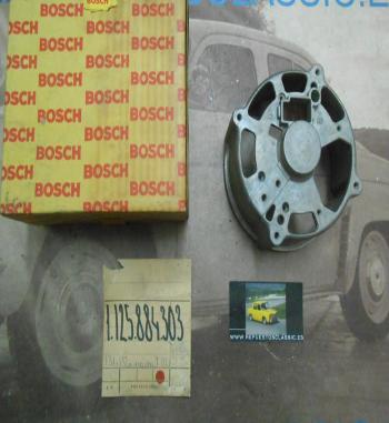 272P3 BOSCH 1125884303 SOPORTE TAPA FRONTAL ALTERNADOR SEAT 131 Y 132 MOTOR MERCEDES , TALBOT 180