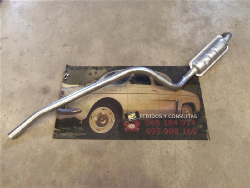 SILENCIOSO INTERMEDIO SEAT 124, 124 SPORT, 1430 DIÁMETRO 40mm origen