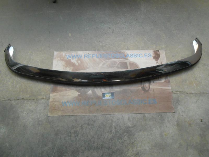 PAR64 PARAGOLPES DELANTERO RENAULT 12 N, S, GORDINI CON MOLDURA DE GOMA