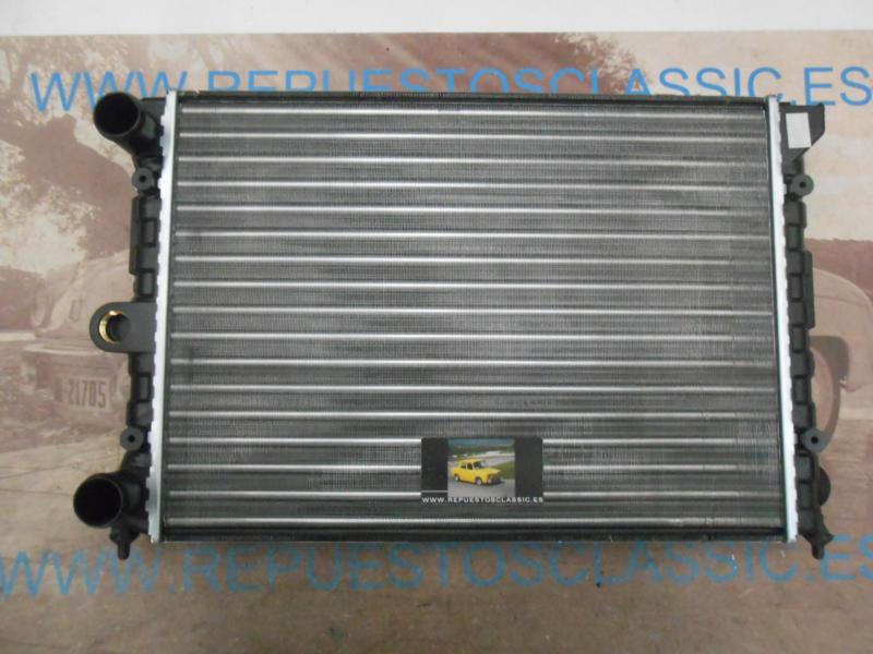 RAM155P6 PR RADIADOR MOTOR VOLKSWAGEN DERBY, GOLF, JETTA, PASSAT ALUMINIO/PLASTICO REF. VALEO 883819 -883718