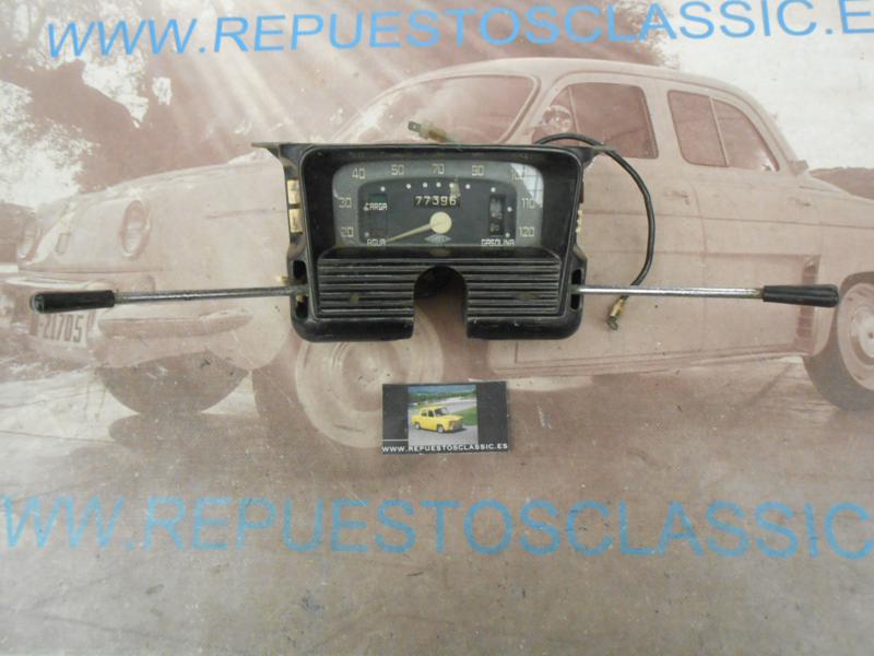 CK17 CUADRO CUENTAKILOMETROS RENAULT 4 SUPER , COMPLETO