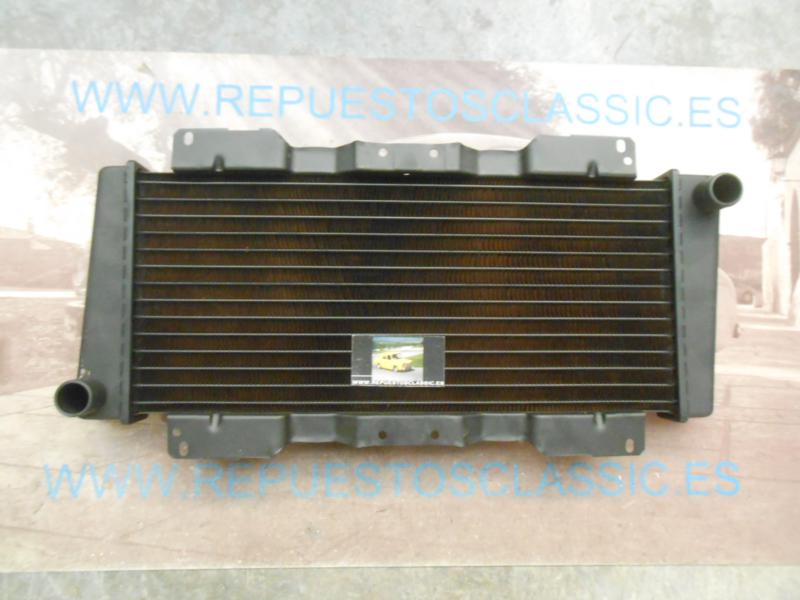 RAM165P7 RADIADOR MOTOR FORD ESCORT 1.1 MK3 80->85 VALEO 811046 - OM 6138599 COBRE/PLASTICO