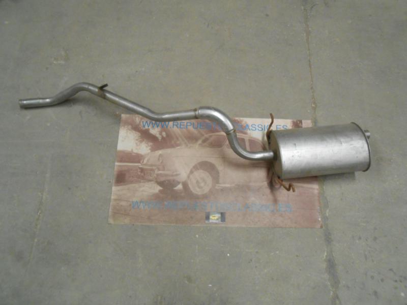 08808 P3 SILENCIOSO INTERMEDIO NISSAN VANETTE 2.0D (C22) 84-> WALKER