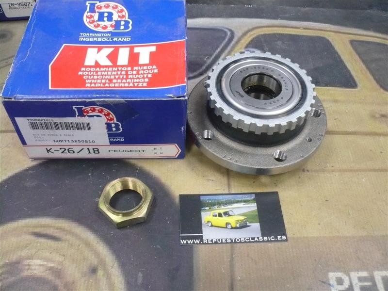 713650510 K26-18 KIT RODAMIENTOS COMPLETO RUEDA TRASERA PEUGEOT 605 (6B)