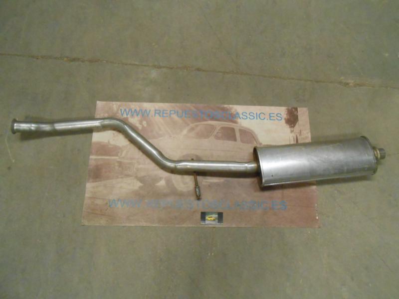 21881 P4 SILENCIOSO INTERMEDIO PEUGEOT 206 1.6i 98-> WALKER