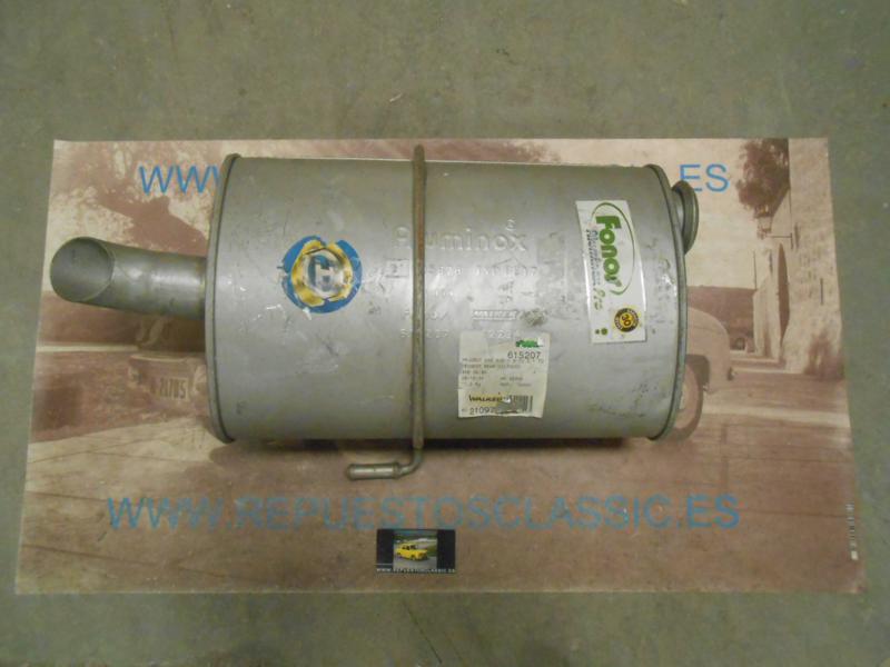 615207 P5 SILENCIOSO TRASERO PEUGEOT 406 1.9 TD , 2.1 TD 95-> WALKER 21097