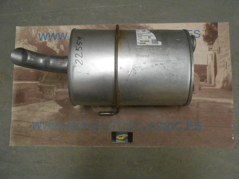 22559 P5 SILENCIOSO TRASERO PEUGEOT 406 2.0/2.2 HDI 98-> WALKER