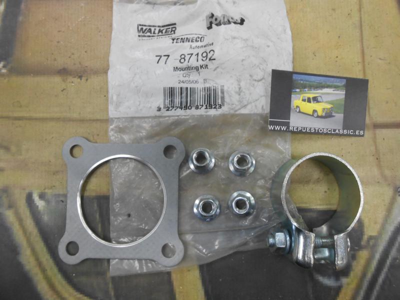 87192 P7 KIT MONTAJE CATALIZADOR SEAT CORDOBA, IBIZA, TOLEDO, VOLKSWAGEN GOLF, POLO, VENTO 1.6/1.8